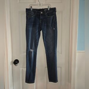 Aeropostale Distressed Skinny Jeans Size 6R